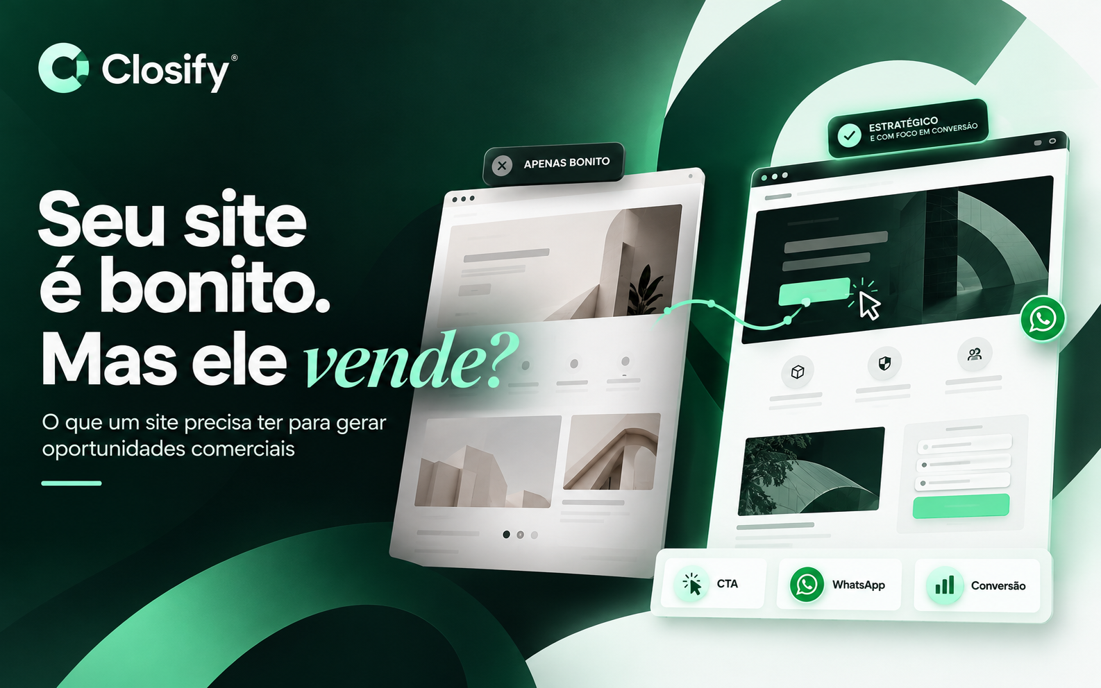Site bonito não basta: o que um site precisa ter para gerar oportunidades comerciais